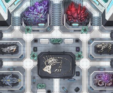 Czepeku Sci-Fi brand new map - Intergalactic Museum! Who fancies a space heist? [30x52]