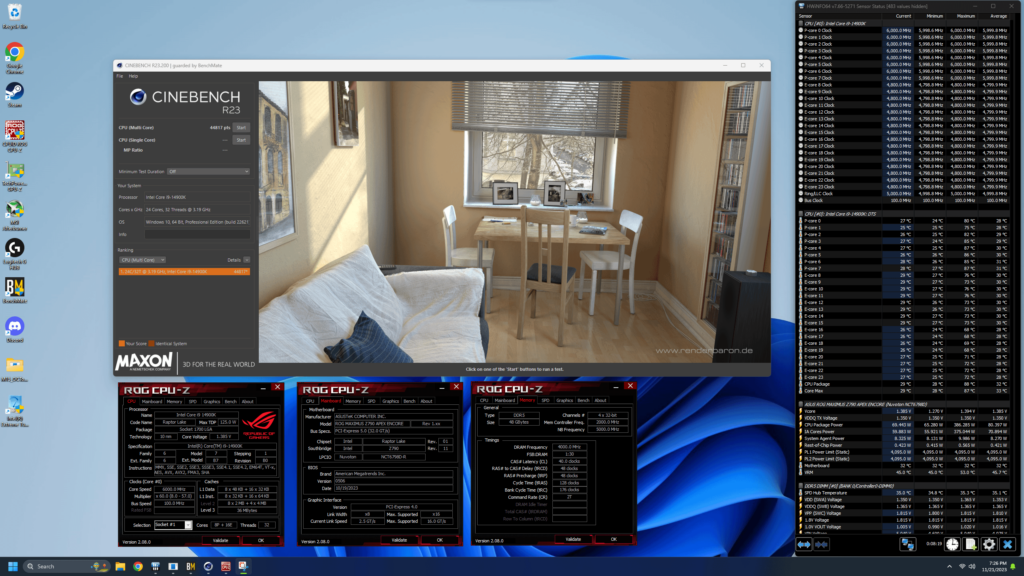 14900KS 6 GHz all core!