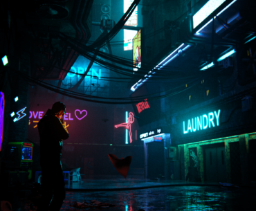Late Hour, Made in Blender