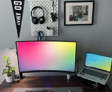 new job, new desk setup