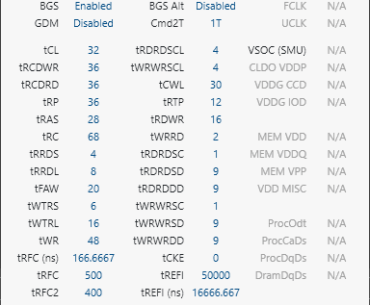 Any suggestions for improvements with trident Z5 Neo 6000MHz CL30?