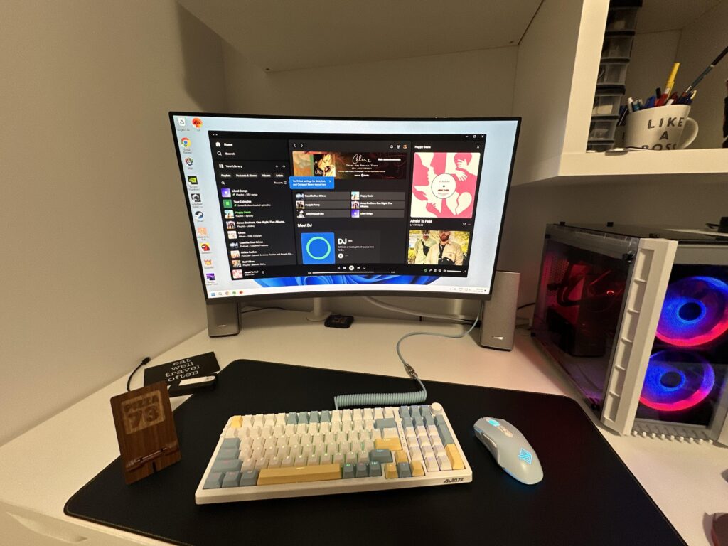 My first PC set up