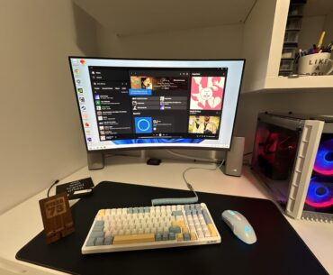 My first PC set up