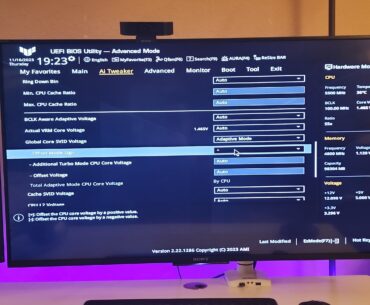How to: voltage offset Azus 790 plus WIFI (please help, my computer is melting when I export videos)