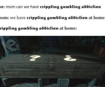 Fact: 90% of zombies players quit spinning the box right before they're about to hit it big