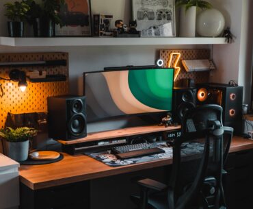 Setup for studying & content creation