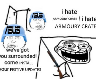 Armoury Crate forces users to install "Festive Effects" just to change their fan curves