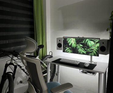 Minimalist Dorm Setup