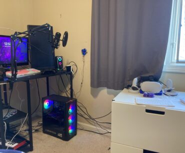 Just upgraded my GPU so I think my bedroom gaming + VR setup is complete