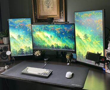 Happy Friday, Work and Game station. Any suggestions?