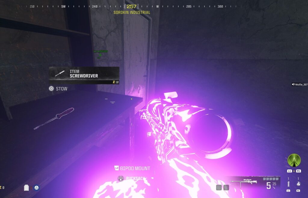 Ghoulie camo is blinding in MWZ