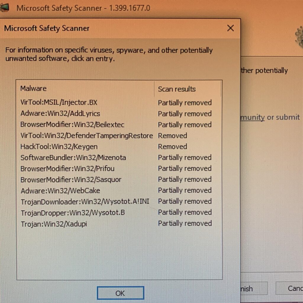 Is There Still a Way To Get Rid Of The Rest Of The Malware?
