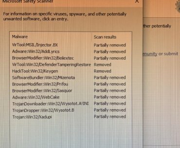Is There Still a Way To Get Rid Of The Rest Of The Malware?