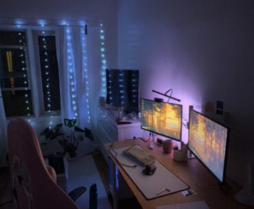 finally caved and got a 2nd monitor!
