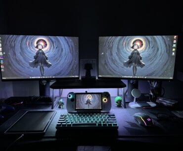 Super simple setup to enjoy after work.