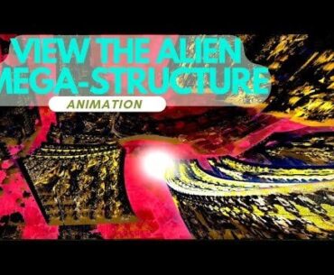 Travel through an alien mega structure