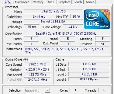 Intel i5-760 delidded and under ice water