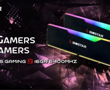 BIOSTAR Introduces New 16 GB RGB DDR5 GAMING X Memory