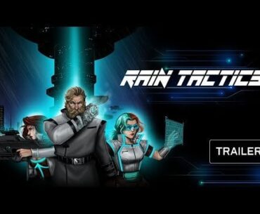 Recently Announced Rain Tactics - a cyberpunk Tactical RPG where you play a god who wants to die ! Let me know what you think