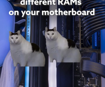 When you have two different rams in your PC