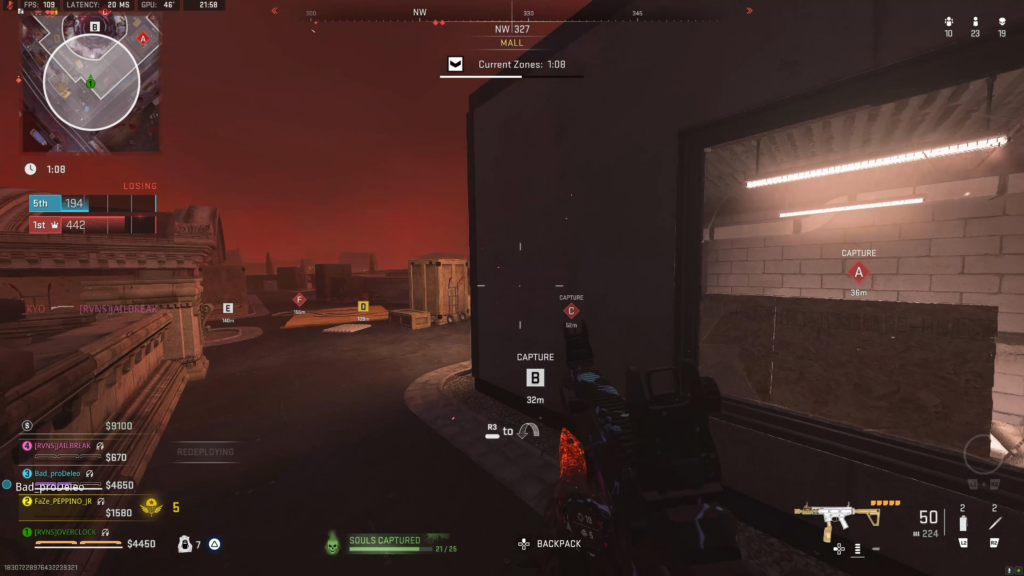 That last knife was just luck!