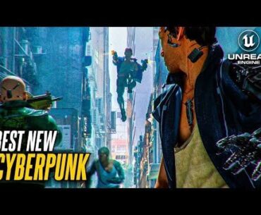 Top 10 NEW Cyberpunk Games of 2023 & 2024