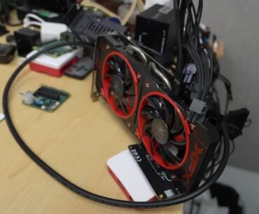 Raspberry Pi 5 successfully uses external graphics card
