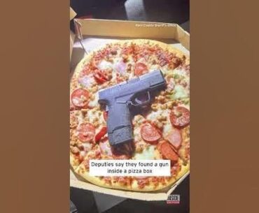 I know this was a one time accident, but I honestly think that getting a free gun with your order of pizza sounds pretty fucking CYBERPUNK-ISH to me.....