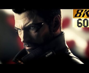 Deus Ex: Mankind Divided - Cinematic Teaser (Upscaled with neural networks to 8K 60FPS)