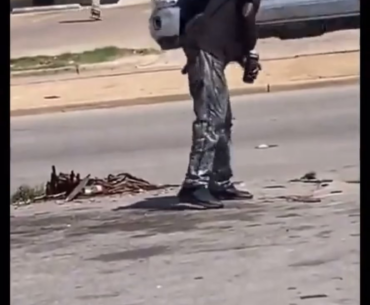 Zombies when they get hit with widows wine