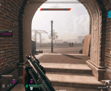 tricked a shotgun user after he downed my teammate