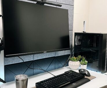 My setup with a Daskeyboard