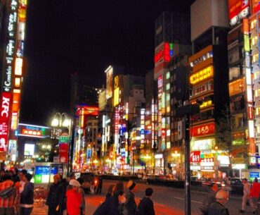 Shinjuku night a decade ish ago