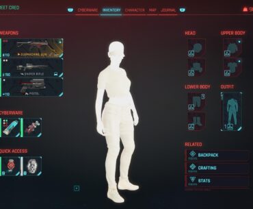 Opened inventory right after getting hit with a flashbang.