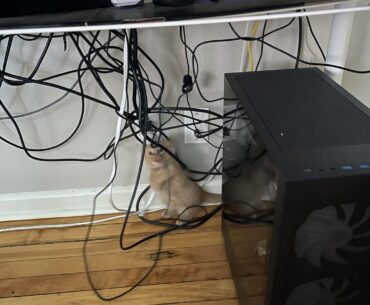 What’s the easiest way to cable manage?