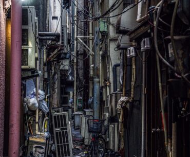 An alley in Kabukicho, Tokyo's red light district