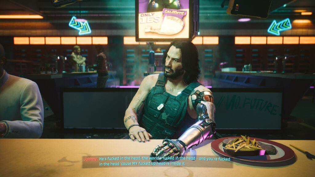 The moments alone with Johnny are some of the best in the game.