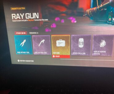 Got the Raygun Crafting!!!