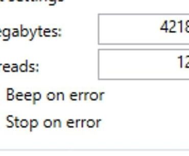 How do you guys set up Karhu for RAM stability tests?