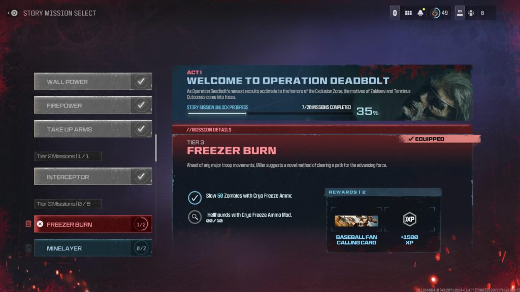 Struggling with freezing Hellhounds