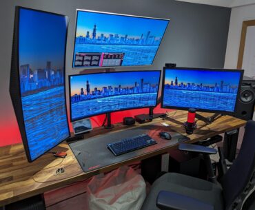 my home office / gaming station