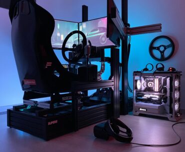 My custom Simracing battlestation