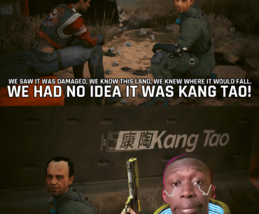 Are the Kang Tao Transport nomad casualties really V's fault?