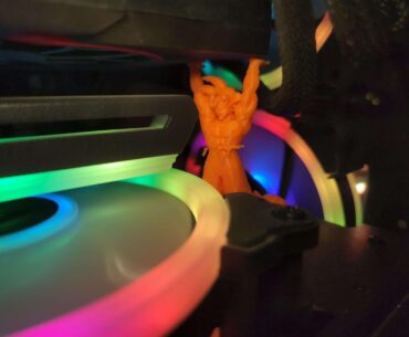 I 3D printed the best GPU support bracket ever.