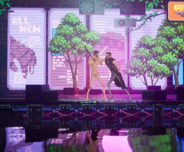 Short look of our Brutal Co-op Roguelike inspired by John wick, set inside a Cyberpunk Universe