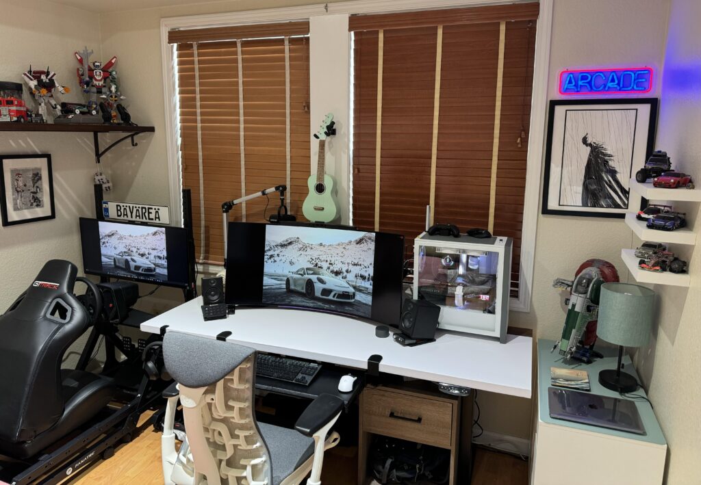 My updated Battlestation Work-Sim