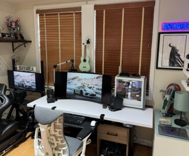 My updated Battlestation Work-Sim