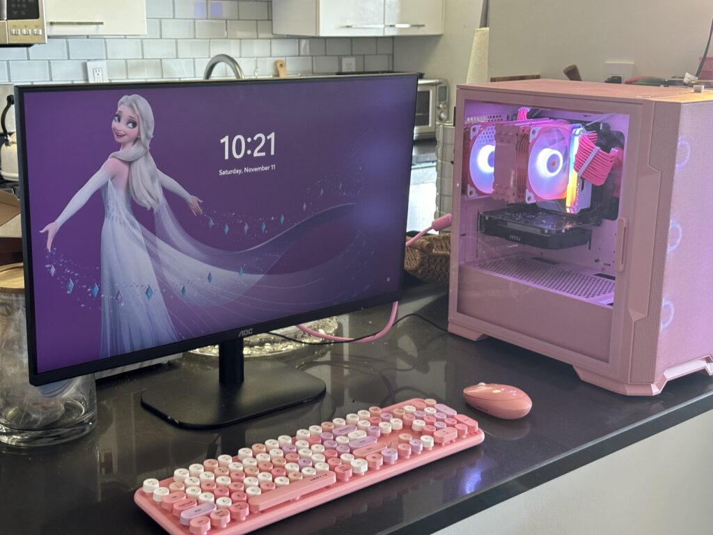 Early Initiation: Three-Year Old Niece “Elsa” Build Early Initiation: Three-Year Old Niece “Elsa” Build