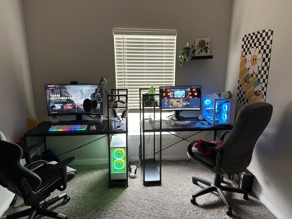 Me and my girlfriends setup