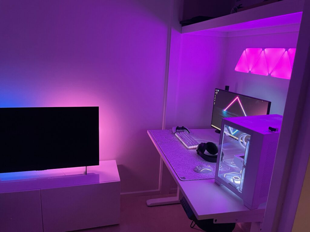 Pink n blue